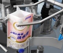 20-70 Taschen Verpackungsgeschwindigkeit Automatische Drehtaschenverpackungsmaschine für fertige Taschen