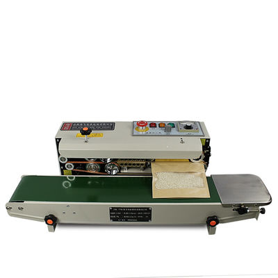 Kunststoffverpackungsmaterial Stickstoffversiegelungsmaschine mit Datumscodierung 840*380*270mm