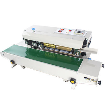 Kunststoffverpackungsmaterial Stickstoffversiegelungsmaschine mit Datumscodierung 840*380*270mm
