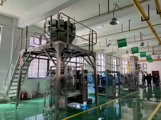 Maschine zur Verpackung von Granulatflüssigem Pulver mit mehrköpfiger computergestützter Kombination geeignet