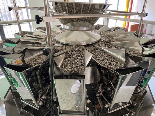 Maschine zur Verpackung von Granulatflüssigem Pulver mit mehrköpfiger computergestützter Kombination geeignet