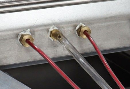 Doppelkammer Industrievakuumpakemaschine für Lebensmittel mit 1,5 kW Vakuumpumpenleistung