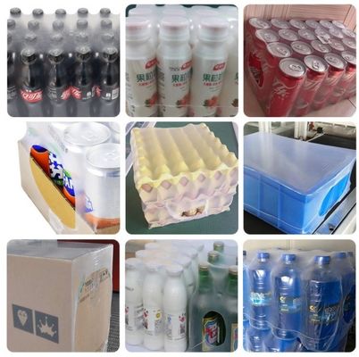 Automatische PE-Film-Schrumpfmaschine für Bier Getränke Mineralwasser Spannung 220V/380V