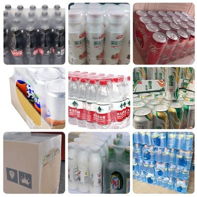 Flexible Convertor Halbautomatische Saft-Wasserflasche Hülse Schrumpfverpackungsmaschine