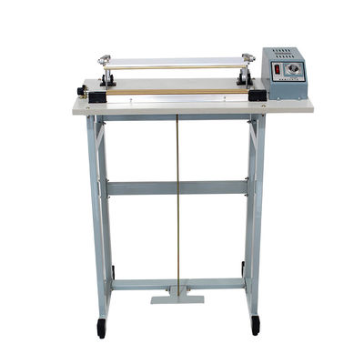 Durch Typ Fuß Pedal Taschen Pedal Versiegelungsmaschine mit Lebensmittel-Grade Cutter und Versiegelung