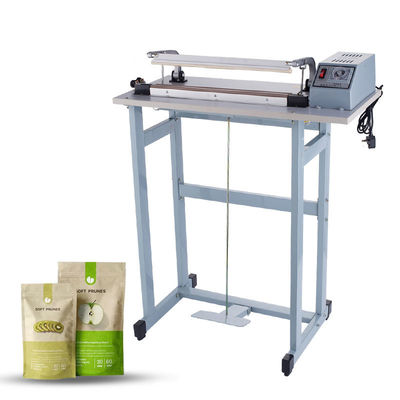 Durch Typ Fuß Pedal Taschen Pedal Versiegelungsmaschine mit Lebensmittel-Grade Cutter und Versiegelung
