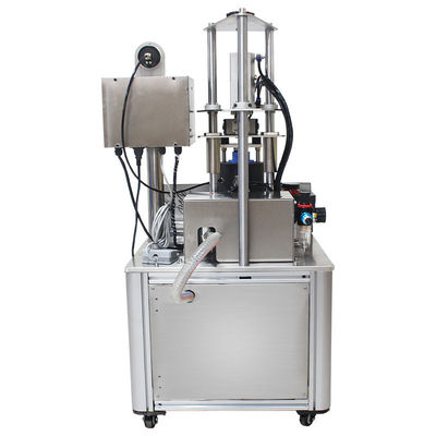 Restaurant Honigkrügel Vakuum Automatische Glasgläser Metallflasche Versiegelung Deckelmaschine