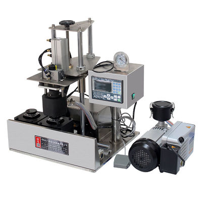 Restaurant Honigkrügel Vakuum Automatische Glasgläser Metallflasche Versiegelung Deckelmaschine