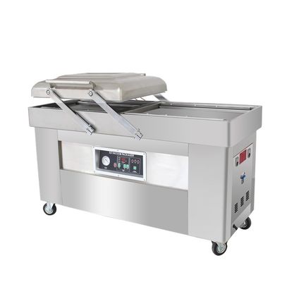 110V/220V DZ-400/2S Automatische Doppelkammer Vakuum Kaffeebohnenbeutel Reis Verpackungsmaschine
