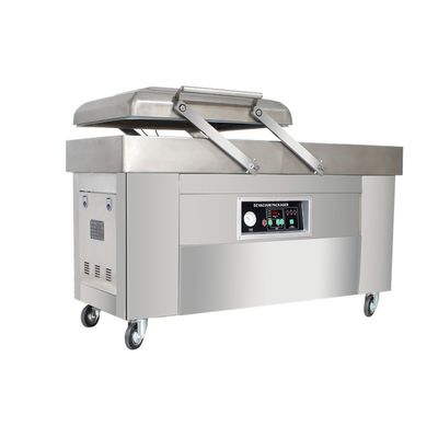 110V/220V DZ-400/2S Automatische Doppelkammer Vakuum Kaffeebohnenbeutel Reis Verpackungsmaschine