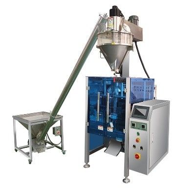 Hochgenaue automatische Zuführmaschine 220V Kokosmilchpulver Verpackungsmaschine für 500g