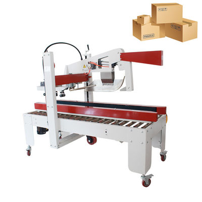 Maschine zur automatischen Versiegelung mit Klappband aus Edelstahl mit maximaler Geschwindigkeit 20 M/min