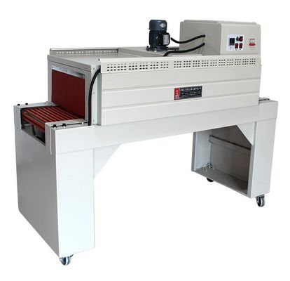 Schrumpfverpackungsmaschine für Warmgetränkeflaschen mit automatischer automatischer Bedienung