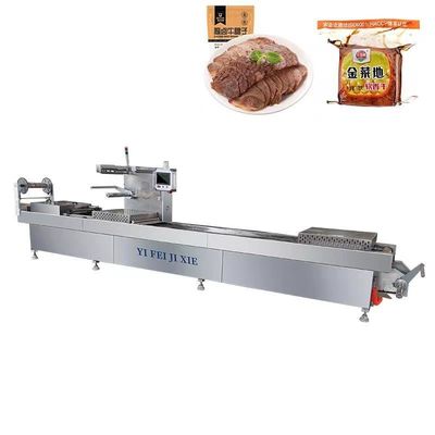 Hochgeschwindigkeits-Wurst- und Datteldiegelungs-Automatik-Thermoform-Dichtungsgerät mit Käse-Vakuumverpackung