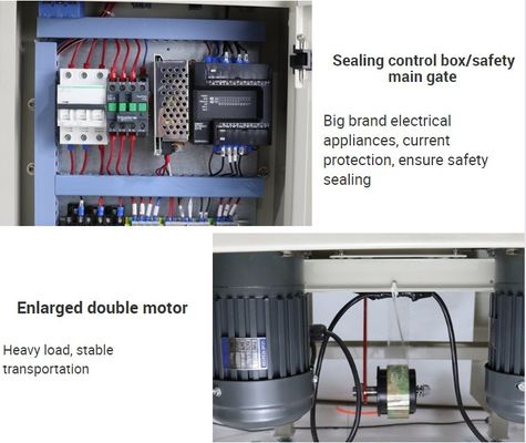 Einfache Bedienung Smart Box Karton Strapping Machine mit Rahmengröße 887W*582H OEM ODM
