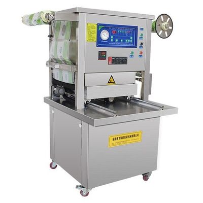 Anpassen der Tray-Größe Automatische Rindfleisch-Träger-Vakuum-Verpackungsmaschine für Rindfleisch
