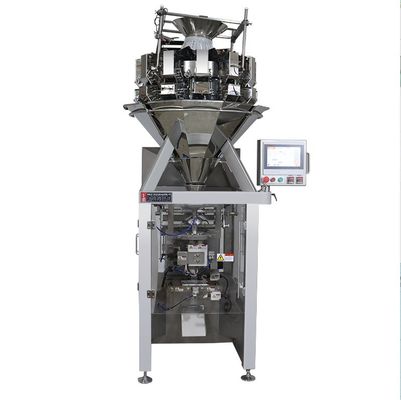 Geschwindigkeits-Multi-Head Weigher Pack-Maschine für 20-100pcs/min Automatische Tierfutter Verpackung