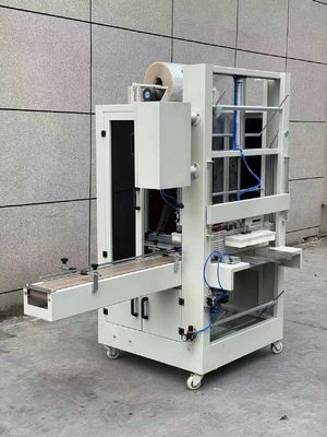 Hochgeschwindigkeits-Automatische Glasgefäße mit Hülle, Filmschrumpfverpackung für Wassergetränkeflaschen