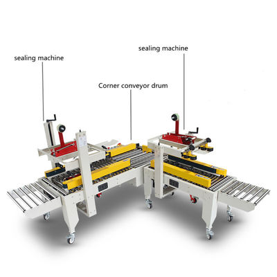 Hohe Dichtwirksamkeit YF Halbautomatische Verpackungsmaschine mit Klebeband