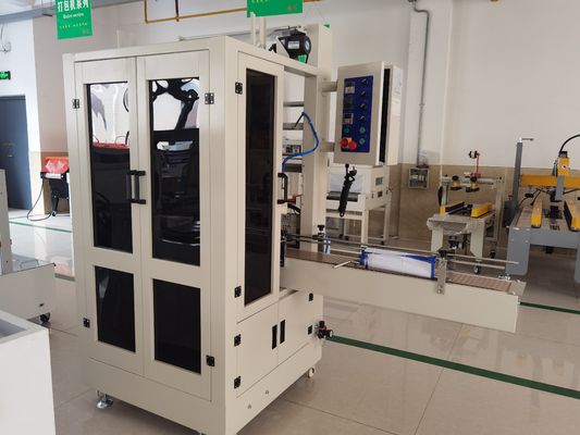 Automatische Verpackungsmaschine für Kartonflaschen aus Papier mit Videotechnik