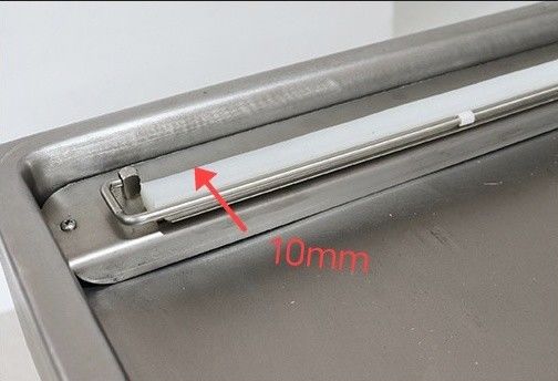 Zwei-Kammer-Vakuum-Fleischverpackungsmaschine mit 2 Dichtungsstreifen und 220V/380V Spannung