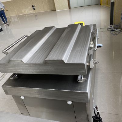 Gewerbliche Lebensmittelverpackungen Doppelkammer Vakuumdichtungsgerät für Bauprojekte