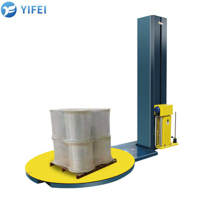 Automatische Stretch Wrap Drehtischmaschine für Textilien 2600*1500*2550mm für glatte Verpackung