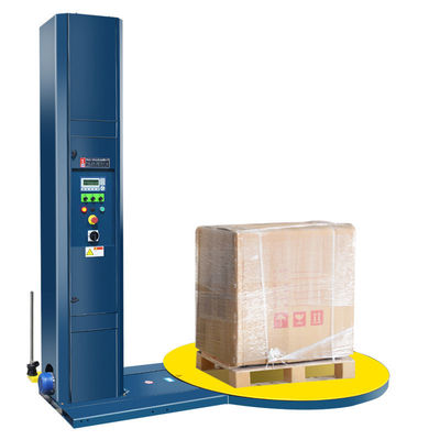 2400 mm Spaltenhöhe Vollautomatische Paletten-Stretch-Walling-Maschine für Kunststofffolie