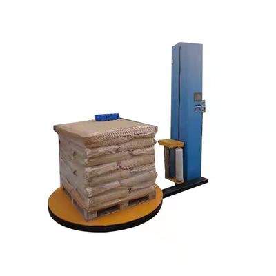 2400 mm Spaltenhöhe Vollautomatische Paletten-Stretch-Walling-Maschine für Kunststofffolie