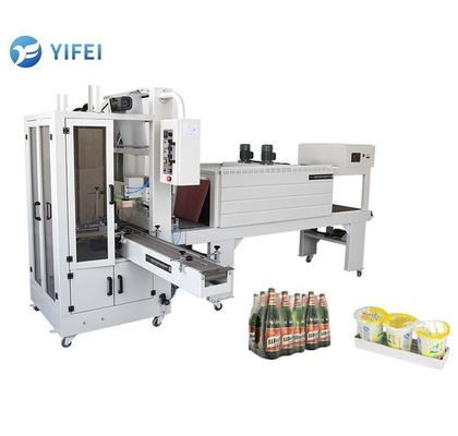 Holzmaterial PE-Filmverpackung Schrumpf-Tunnelverpackungsmaschine für Wasserflaschenverpackungen