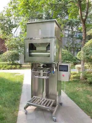 710*810*1900mm Halbautomatische Milchgewürzpulverfüllmaschine für 1-15 kg Ware