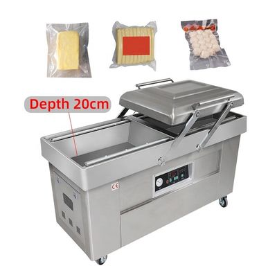 Doppel-Chambe-Vakuumverpackungsmaschinen für Sandwich-Reispaket