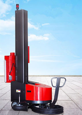 Automatische elektrische Drehteller-Palettenverpackungsmaschine für Lebensmittelgeschäfte