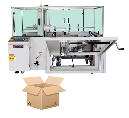 220V/50HZ Spannung Vollautomatischer Karton-Errektor und Dichtmaschine für Verpackungsleitungen