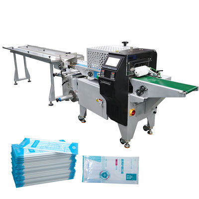 220V/50HZ Halbautomatische Multifunktions-Kissen-Flow-Verpackungsmaschine für Hühner