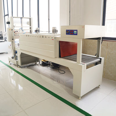 Spannungsschweißschneidfunktion 500 ml Flaschen-Schrumpfverpackungsmaschine für 12 Packungen 220V