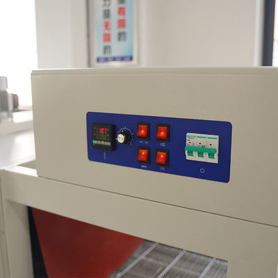 Spannungsschweißschneidfunktion 500 ml Flaschen-Schrumpfverpackungsmaschine für 12 Packungen 220V