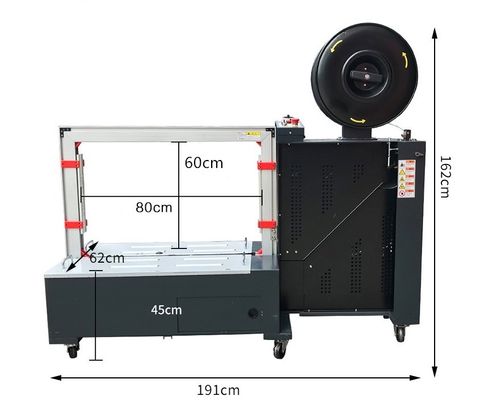 220V Kartonkasten-Bundling-Hochgeschwindigkeits-automatische Gurtmaschine mit PET- und PP-Gurt