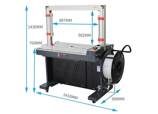 Mehrzweckmaschine MH-X301 Automatische Karton- / Gehäuse- / Box-Strappmaschine für PP-Straps