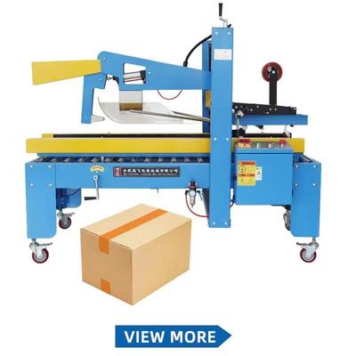 Automatische Karton-Erektor-Dichtmaschine mit Oberklappen und Palletizer-Karton-Verpackungslinie