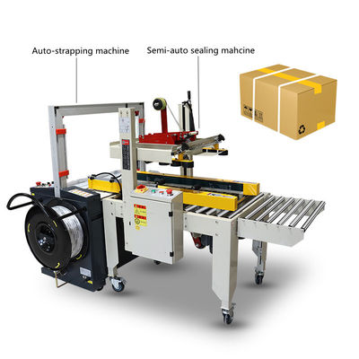 Box/Kase/Karton/Golfkarton Halbautomatische Verdichtermaschinen zum Verschluss von Kartons