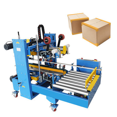 48/60/72mm Bandgröße Karton-Box Ecke Versiegelungsmaschine für 500 KG Verpackung Effizienz
