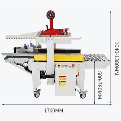 Links- und Rechtsantrieb Kartonversiegelungsmaschine für Verpackungen Kartonhöhe 90-420mm anwenden