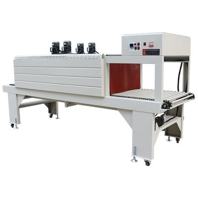 Kunststoffverpackungen Vollautomatik-Schrumpfverpackungsmaschine für Flaschen Gläser Dosen und Kartons 180 KG