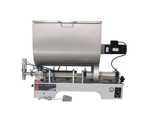 Geeignet für Viskose Lebensmittel Flaschenfüllmaschine Flüssigkeiten Wasser Dosierung Chili Paste Füllmaschine Mixer Füllmaschine