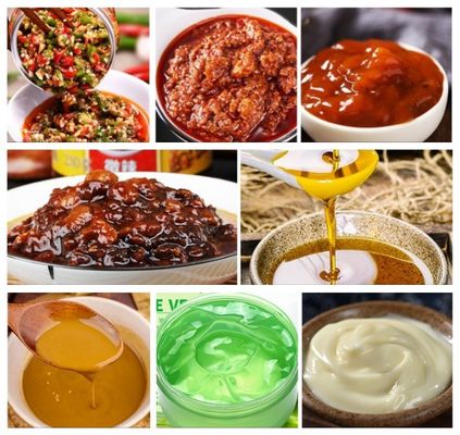Salatdressing U-Typ Einkopf 80L Behälter 100 KG Tomatenpaste Chili-Soße Mischen