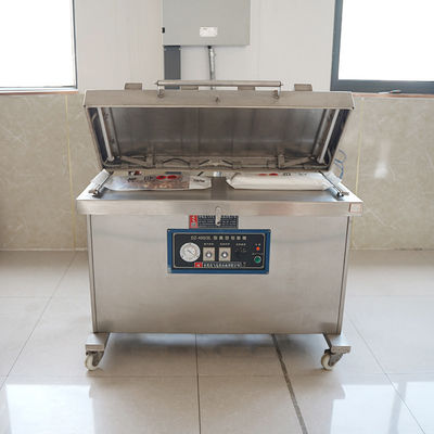 Große Einzelkammer Kartoffelchips Vakuumverpackungsmaschine DZ400 vertikale große Tasche