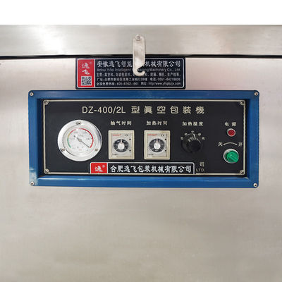 Große Einzelkammer Kartoffelchips Vakuumverpackungsmaschine DZ400 vertikale große Tasche