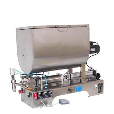 1100*480*800 mm Horizontale pneumatische Abfüllmaschine für 304Edelstahlsauce