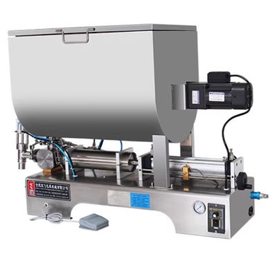 1100*480*800 mm Horizontale pneumatische Abfüllmaschine für 304Edelstahlsauce